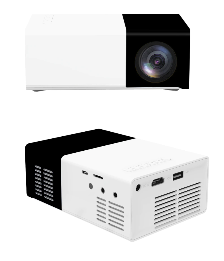 YG300 Pro LED Mini Projector 480x272 Pixels Supports 1080P USB Audio Portable