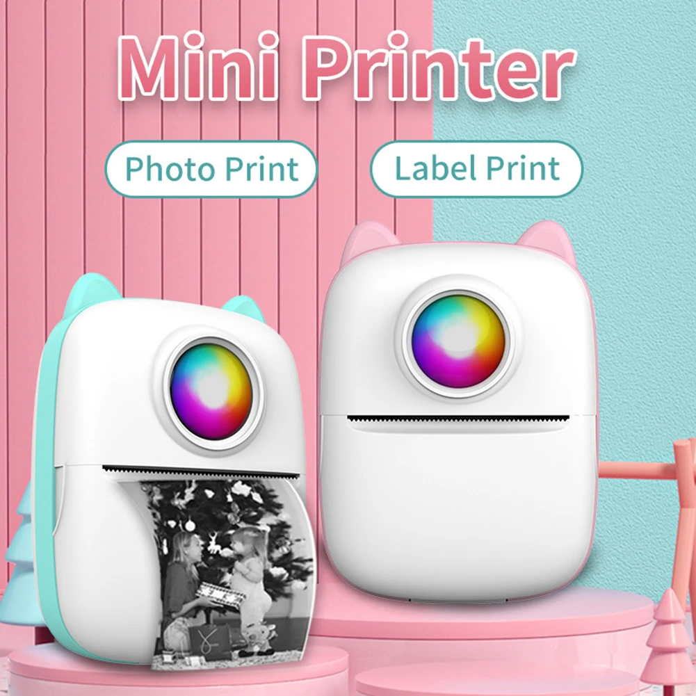thumbnail image 2 of A9 MAX Mini Thermal Printer - Portable Bluetooth Wireless Printer For Photos & Labels 2 of 12