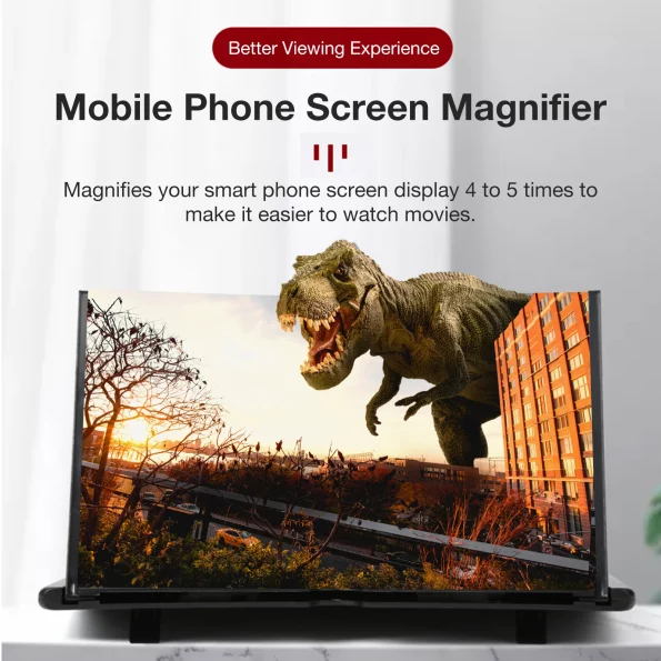 L12/14/16/18-inches Mobile Phone Screen Magnifier 3D Enlarger ...