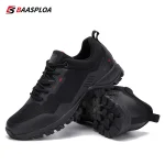 Baasploa New Man’s Hiking Shoes Fashion Waterproof Male Outdoor Sneakers Comfortable Shoes Men Anti-Slip Wear-Resistant Footwear 1