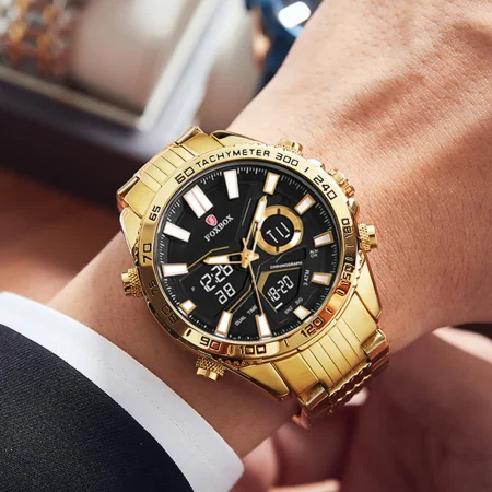 LIGE Watches For Men Luxury Brand Sport Quartz Wristwatch Waterproof Military Steel Men Watch Digital Clock Relogio Masculino