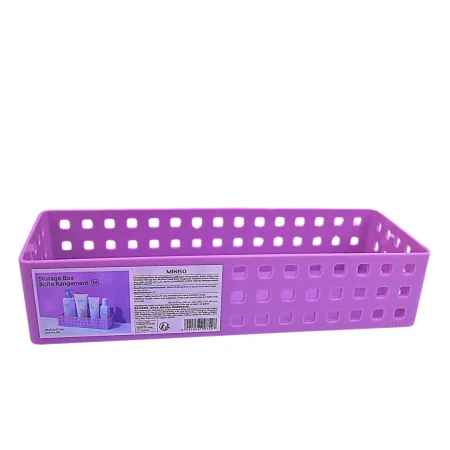 Purple Series Long Stackable Storage Box (M)
