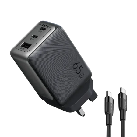 Oraimo HyperGaN 65 65W GaN Wall Charger Kit with 100W CC Cable