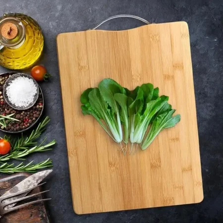 Hard Big Size1.8cm Thick Wooden Bamboo Chopping Board, Size 28cmby38cm