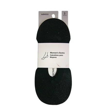 Women?s Comfortable Low Cut Socks 3 Pairs(Black)