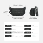 Tigernu Waist Bags For Men Outdoor Chest Bags Mountaineering Shoulder Bag Tactical Messenger Bags Crossbody Bags Male Fanny Pack