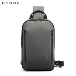 Bange Lightweight Everyday Sling Chest Bag Waterproof Minimalist Ergonomic Crossbody Bag for Men