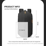 Waterproof Laptop Backpack – Multi-Functional USB & Anti-Theft Bag for Men’s Outdoor Commute, Business Travel & College