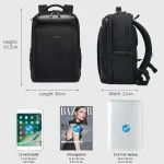 Tigernu Business Backpacks For School Backpacks Men 15.6 17inch Laptop Backpack Bags Travel Backpacks TPU Schoolbags Knapsacks