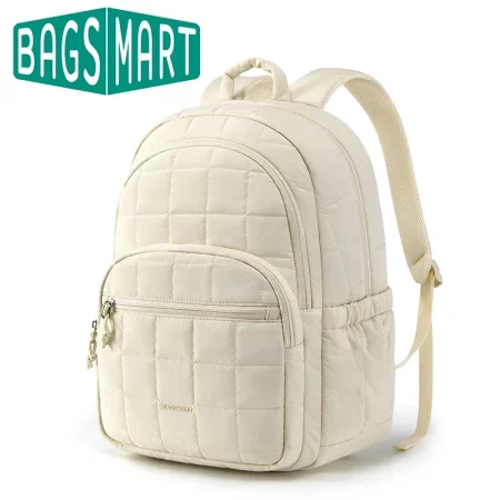 BAGSMART Women's Backpack Large Capacity Travel Backpack Simple Female Bags School College Laptop Backpack for Girls