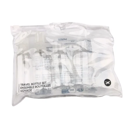 Portable 8-Piece Travel Bottle Set