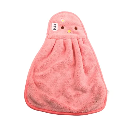 Lovely Animal Hand Towel (Bunny, Red)