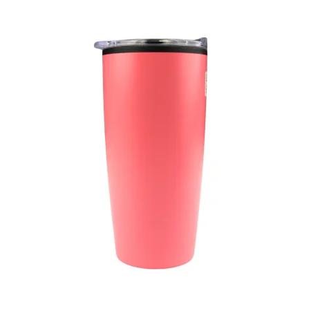 Solid Color Stainless Steel Tumbler for Car (500mL, Pink)