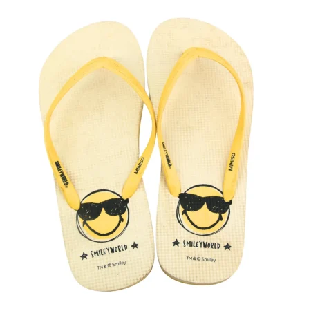 SmileyWorld Collection Women's Flip-Flops (35-36)
