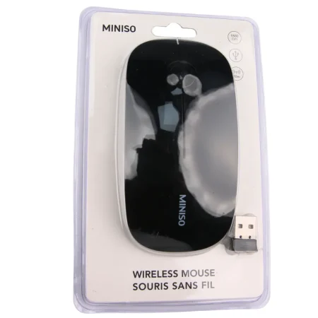 Ultra-slim Wireless Mouse (Black)