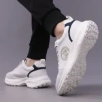 New Designer Leather Sneakers for Men Autumn Winter New Designer Casual Shoes Male Solid Color Outdoor Sports Running Shoes Man