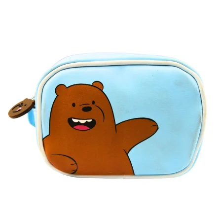 We Bare Bears Seaside Music Festival Cosmetic Bag(Blue)