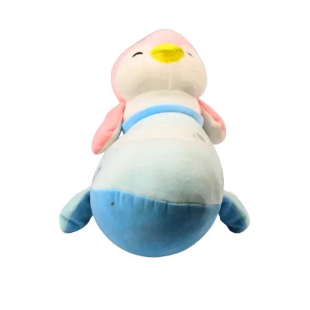Travel Series Penguin Airplane Plush Toy(Pink)