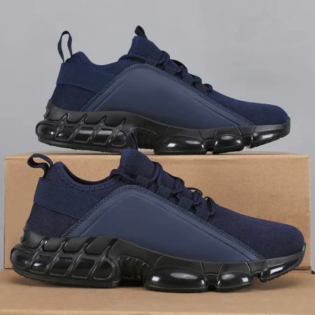 Mens Casual Sneakers New Mesh Breathable Lightweight Anti-Slip Outdoor Jogging Walking Tennis Sports Shoes for Men