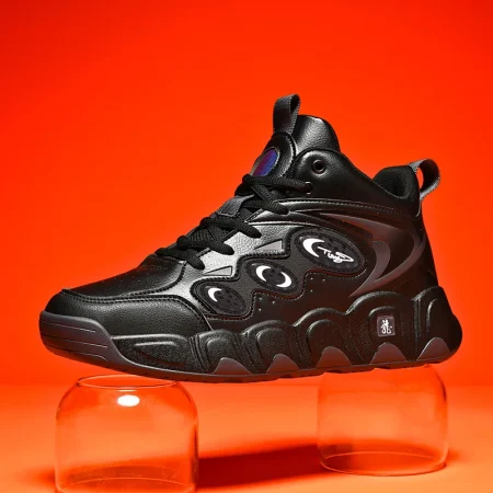 Men Basketball Shoes Big Size Breathe Wear-Resistant Anti Slip Flat Sports Shoes 2025 New Court Basketball Boots for Man