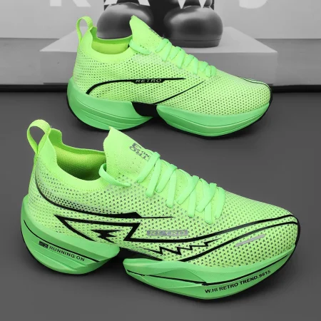 New Large Marathon Sports Running Shoes with Breathable Mesh and Fashionable Low Top Air Cushion for Foreign Trade mens sneakers