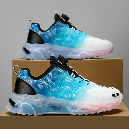 Men Running Shoes Sneakers Fashion Air Cushion Trainers Breathable Unisex Walking Shoes Male Gym Athletic Sport Women Footwear