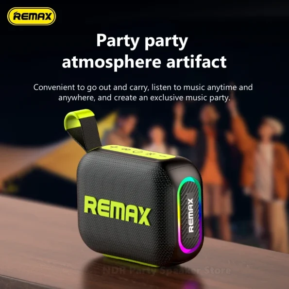 REMAX RB-M7 Mini Bluetooth Speaker 10W Bass IP67 Waterproof Portable ...