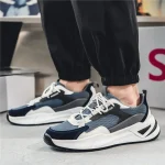 Men’s Breathable Mesh Sneakers – Lightweight Casual Running Shoes with EVA Insole & Durable Rubber Sole Dad Shoes