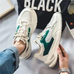 Men’s Breathable Mesh Sneakers – Lightweight Casual Running Shoes with EVA Insole & Durable Rubber Sole Dad Shoes