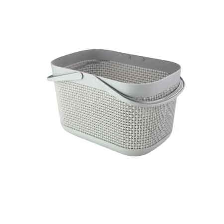 Imitation Rattan Webbing Basket with Handles