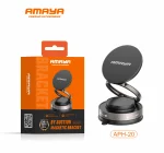 Black magnetic car phone holder